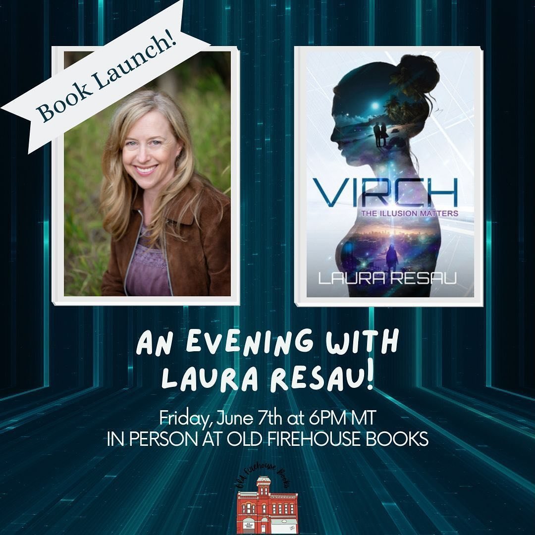 Fort Collins area friends! I hope you join me at my book release party for VIRCH at Old Firehouse Books on Friday, June 7, 2024, at 6 o&rsquo;clock! 🐼📖🎉 

There will be a short reading and chatting, book signing, prizes, tea from Happy Luckys, cho