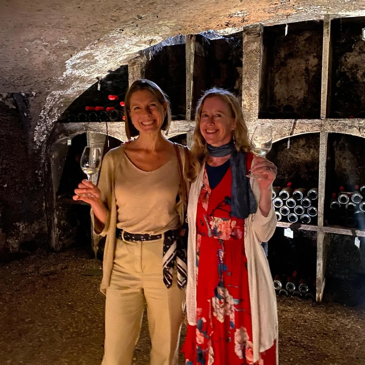 We just finalized the front and back cover details for The River Muse! 🎉 I love how it turned out! 🥰 

There's a subplot that involves a mysterious *wine witch* who owns the local cave a vins... That setting was inspired by a wine cellar tour in Fr