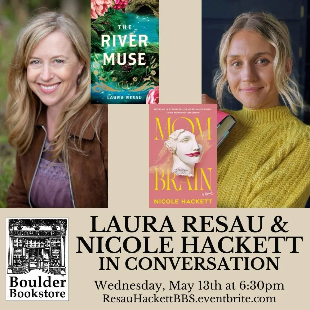 Boulder friends! I hope you can join Nicole and me for a fun, in-conversation event at one of my all-time favorite bookshops, the Boulder Bookstore! 📚✨🥰🎉

Our event is on Wednesday, May 13, at 6:30. Just grab your five-dollar tickets in advance on