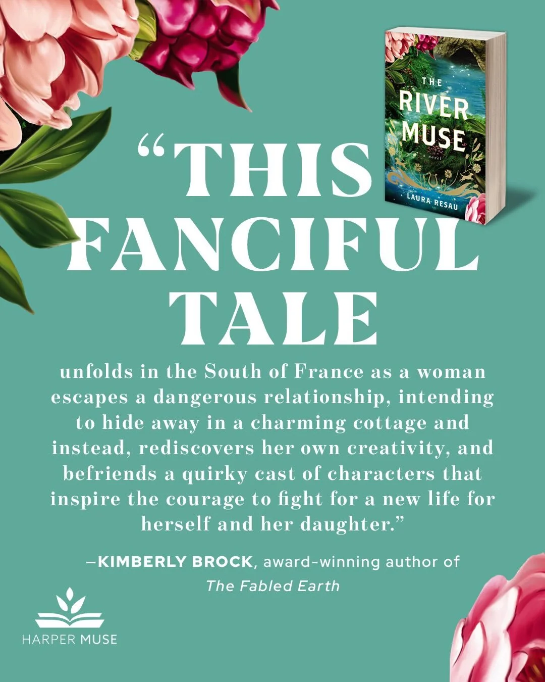 I'm hugely grateful to the talented and generous author, Kimberly Brock, for this beautiful review of The River Muse! 🩵🙏🪉

One of the best things about moving into a new genre has been connecting with other authors and their books. Kimberly's late