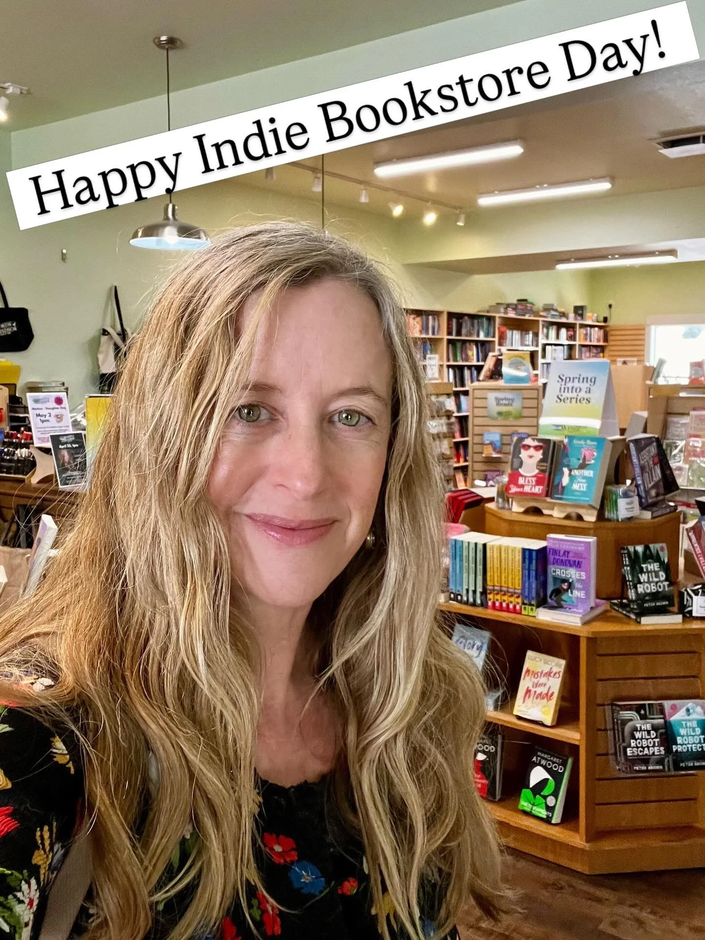 Happy indie bookstore day! 🥰📚 Thank you to everyone who came out to Words of Windsor this afternoon&hellip; I had so much fun talking with you! 🩵

There are still a few signed copies of The Alchemy of Flowers there... grab your copy soon if you we