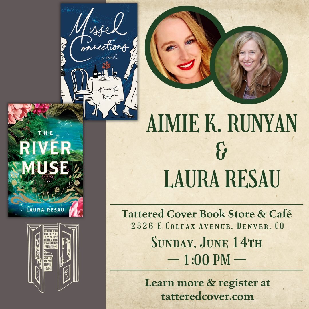 Denver area readers! We hope you can join us at our author event on Sunday, June 14, at 1 o'clock at the Tattered Cover on Colfax Avenue! 📖🩵🎉

Round up your family and friends and get your tickets now to make sure the books are ready and waiting f