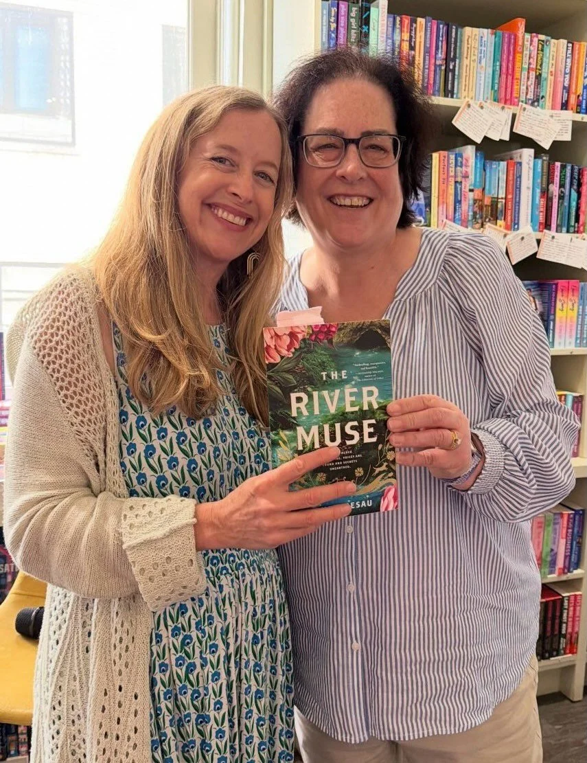 What a fun and special evening at M Judson books in Greenville, SC!!! 📖🩵 A big thank you to everyone who came out to celebrate The River Muse with me! 🎶💫 

One of the best things about writing books for adults is forming friendships with incredib