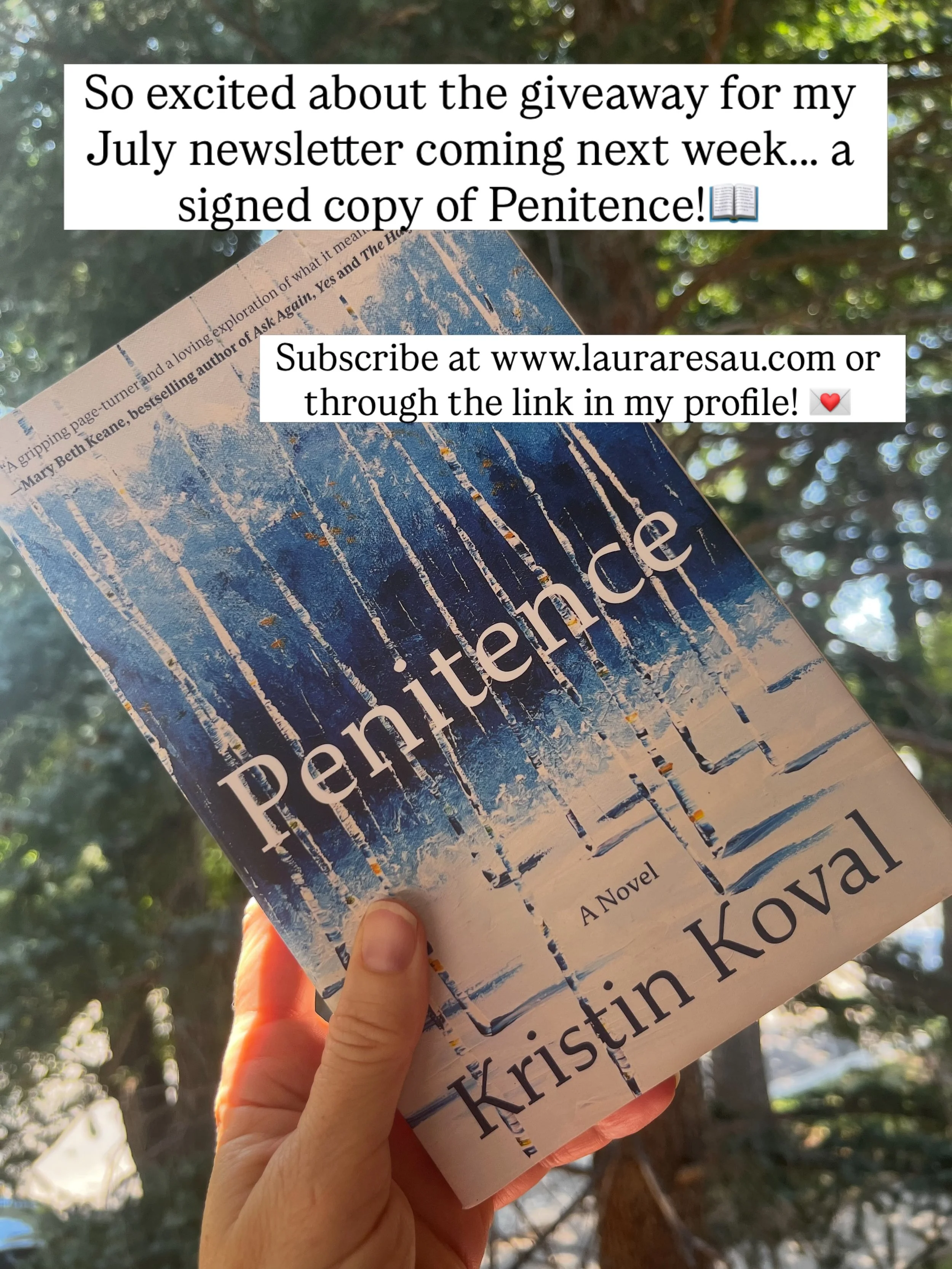 I loved this debut novel by fellow Colorado author @kristinkovalwriter ! 🩵⛰️ Penitence definitely deserves all the accolades it's been getting. It's a gripping and moving story of secrets, regrets, and ultimately, redemption. This would make a wonde