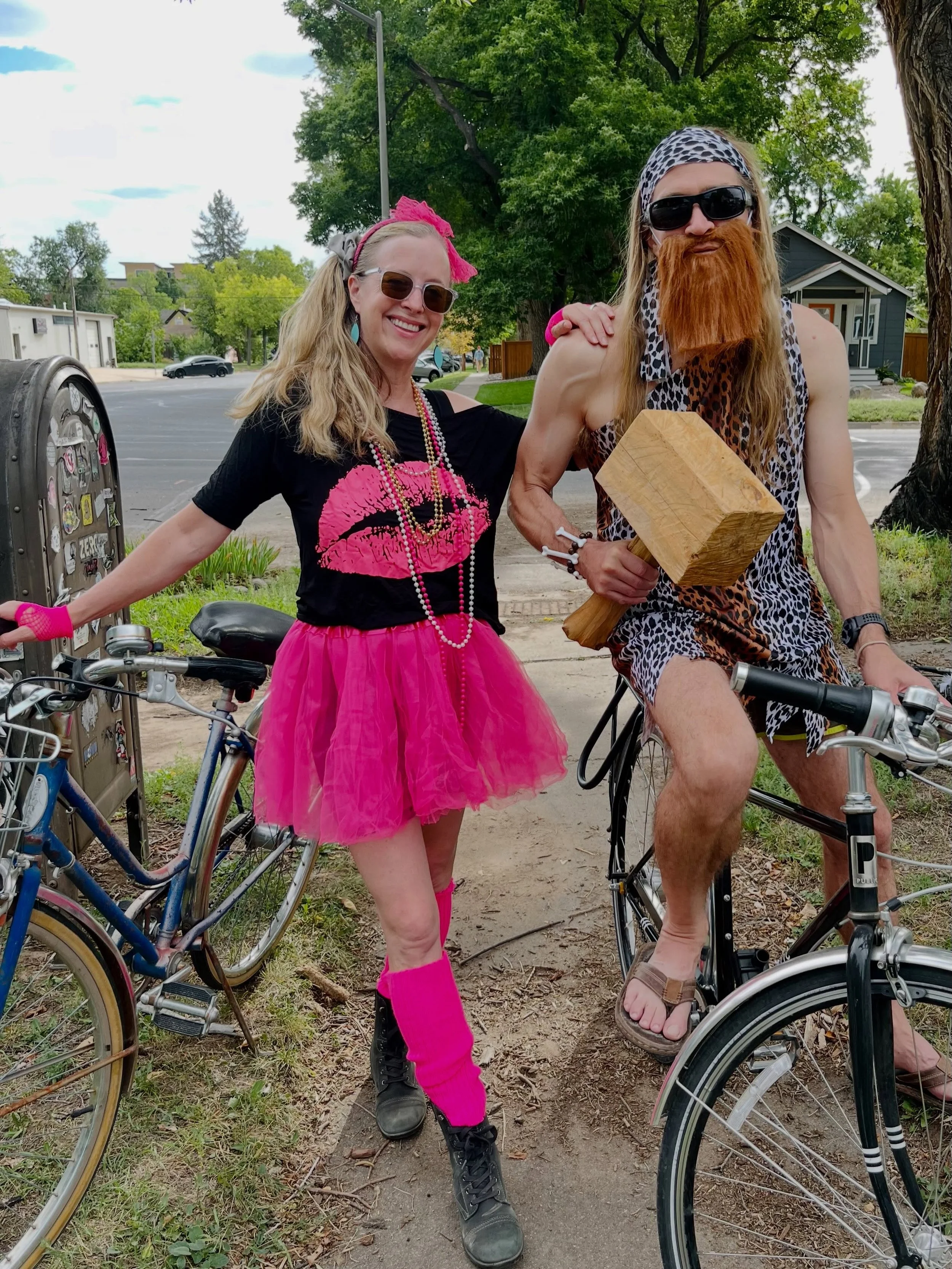 Happy Tour de Fat! 🎉💓 

This is our favorite festival in Fort Collins&hellip; We've been going almost every year for 25 years, since it started&hellip; We're lucky it's right in our neighborhood!💫 

Swipe for video clips of the bike parade... 🎶🥁