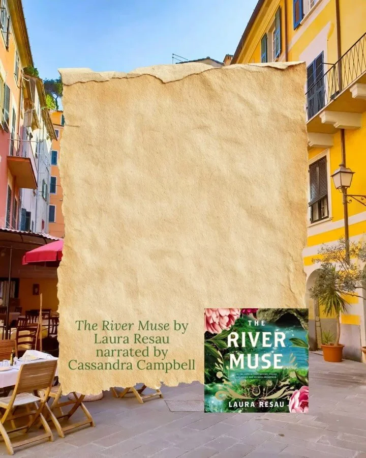 Thank you, Library Journal, for this beautiful review of the audiobook of The River Muse! 💫🪉I agree wholeheartedly that Cassandra Campbell's narration is remarkable! She also did a magnificent performance in The Alchemy of Flowers. 💐🗝️

Have you 