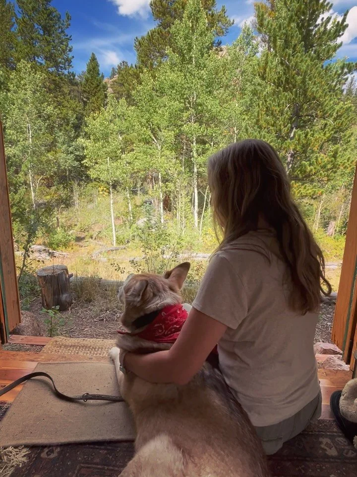 Happy fourth birthday to this wild creature! 🎉 We we don't know Opal's exact age but we guesstimated her birthday to be about now!😘

Here we are in her favorite place, Beagle Holler, nestled by National Forest in the Rocky Mountains of Colorado.🌞?
