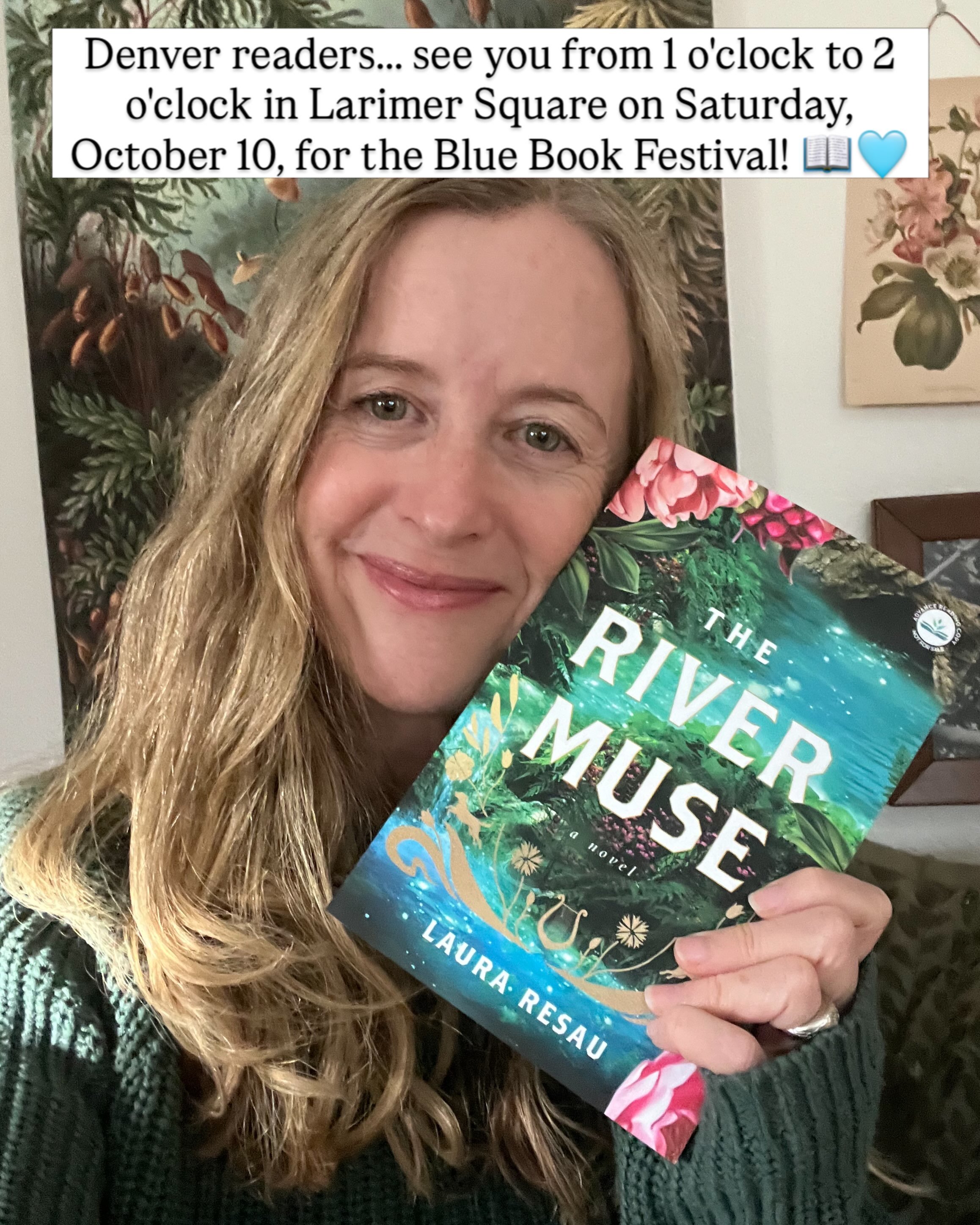 Denver friends! Hope you can swing by Larimer Square on Saturday, October 10, to chat with me, buy a book, and get it signed at the Blue Book Festival! 🩵📖

There will be bookish activities throughout the day, and my portion is free&hellip; So excit