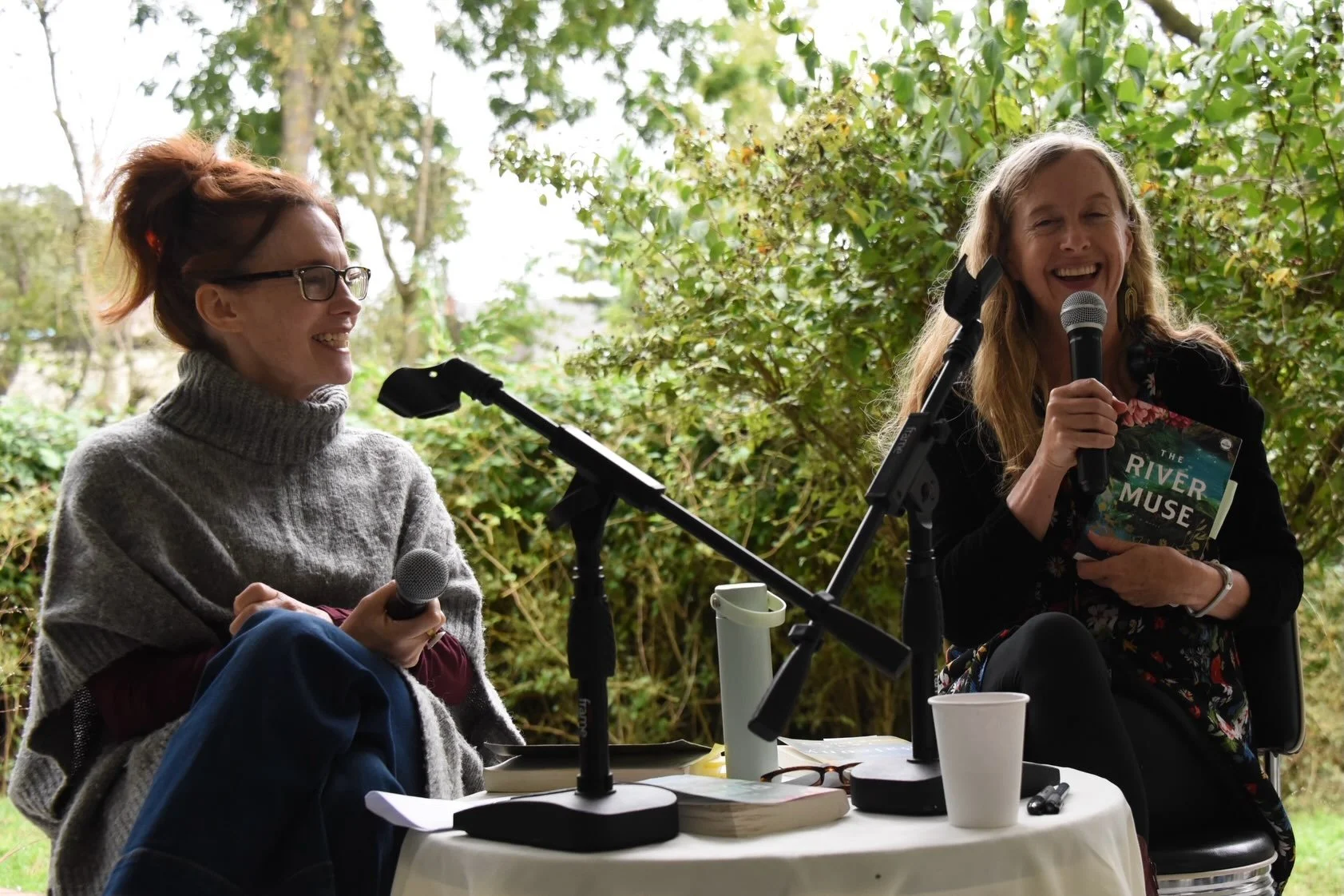 Thanks to everyone who came out on a blustery Sunday to join us at @theivybookshop in Baltimore! I loved seeing you all and talking with Jane Delury about our books. Grateful to my Uncle Jimmy and Aunt Liz for these lovely photos! &hearts;️

📸 @neal