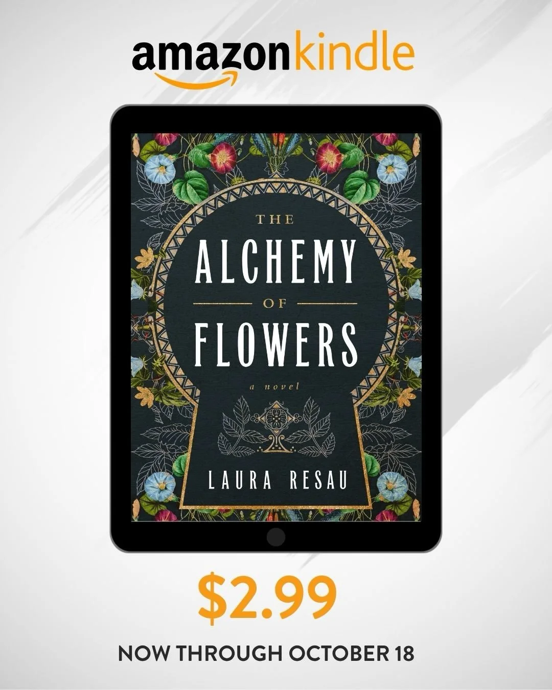 This is the best sale yet! The Alchemy of Flowers eBook is only $2.99 on Kindle, through October 18. 😮 If you haven't read it yet, consider this your sign!😘

This is a perfect spooky season read, for fans of Sarah Penner, Evie Woods, and Alice Hoff