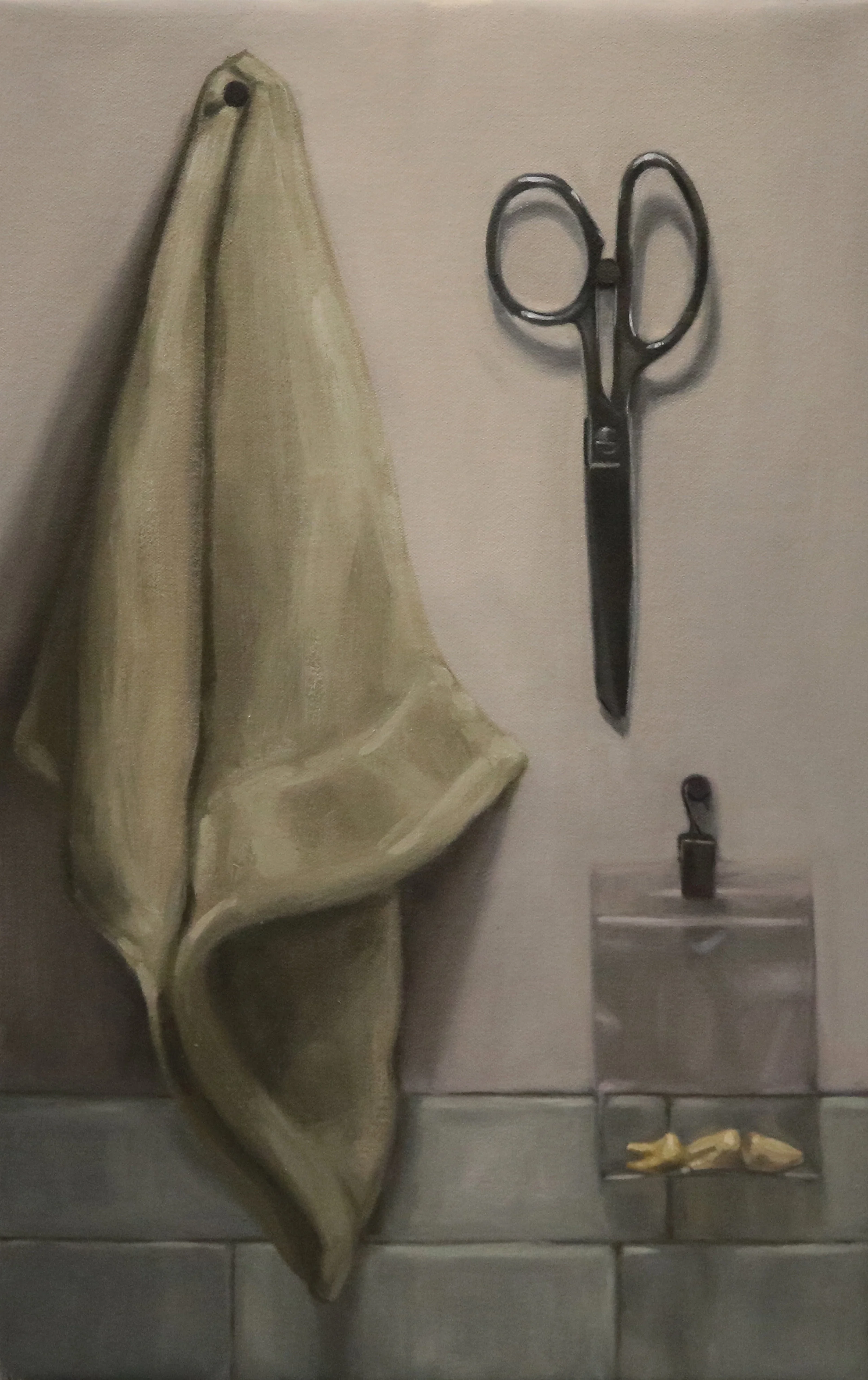Washcloth, Scissors, Teeth