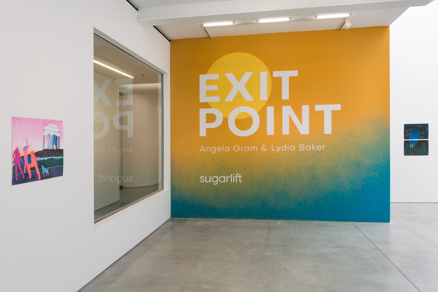 Exit Point, Sugarlift Gallery, NYC, 2021
