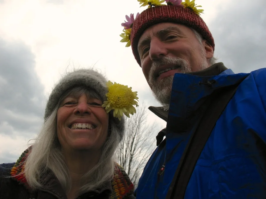 Suzy and Todd at a Spring Equinox celebration