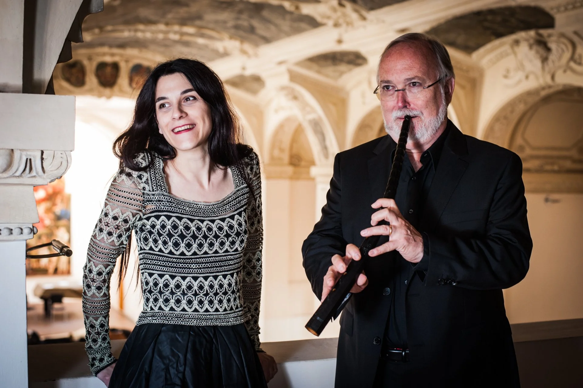 Bruce Dickey and Hana Blažíková