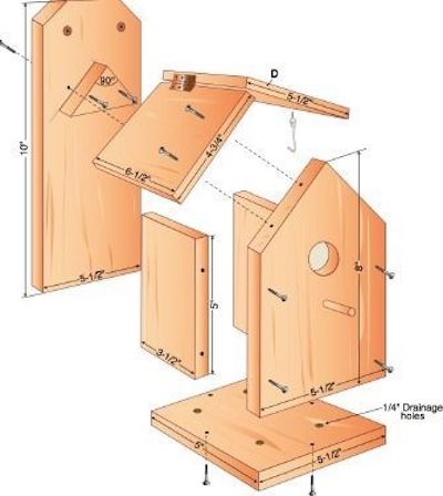 Bird House Plans Free Pdf Construct101 Bird House Plans Free Pdf