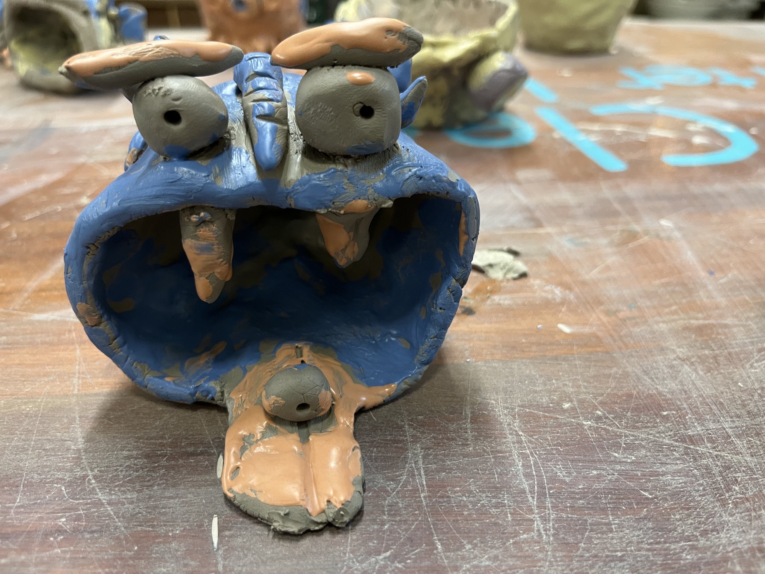 Pinch Pot Monsters - Ceramics