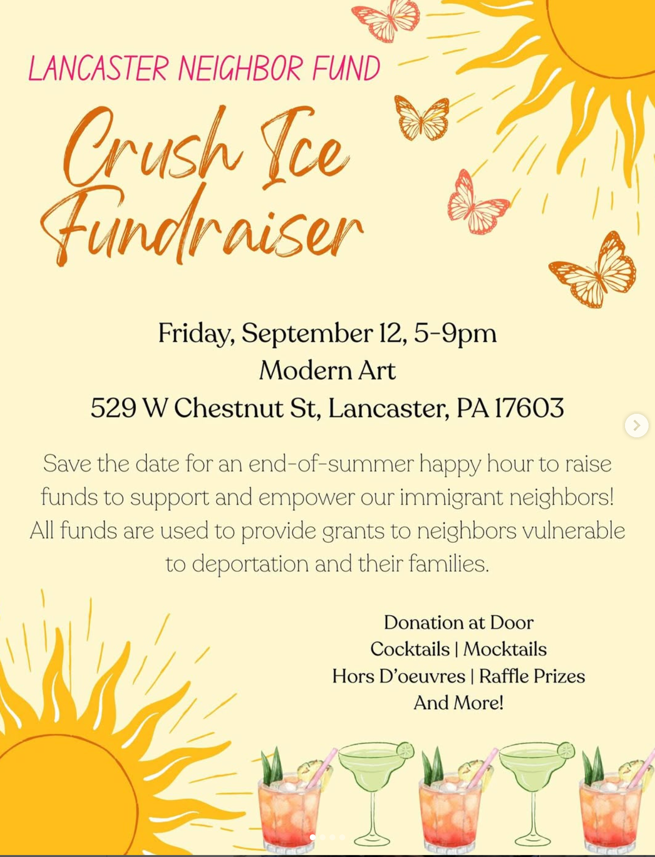 Lancaster Neighbor Fund's Crush Ice Fundraiser