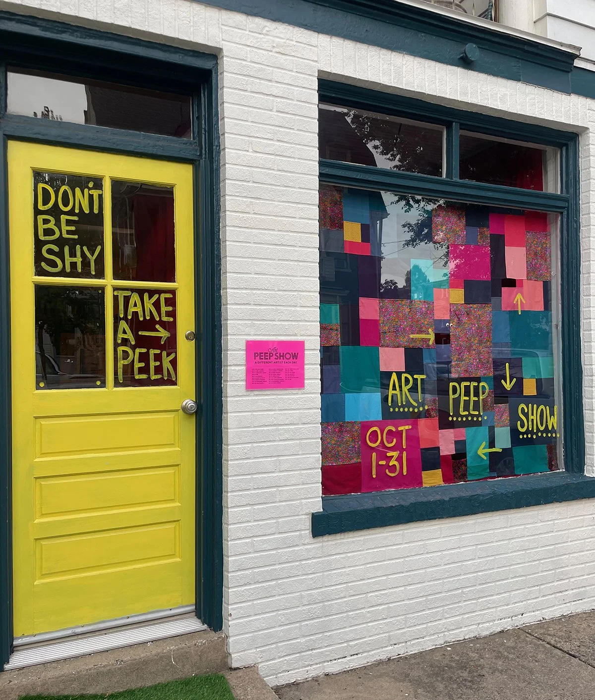 Modern Art Peep Show: Oct 1-31