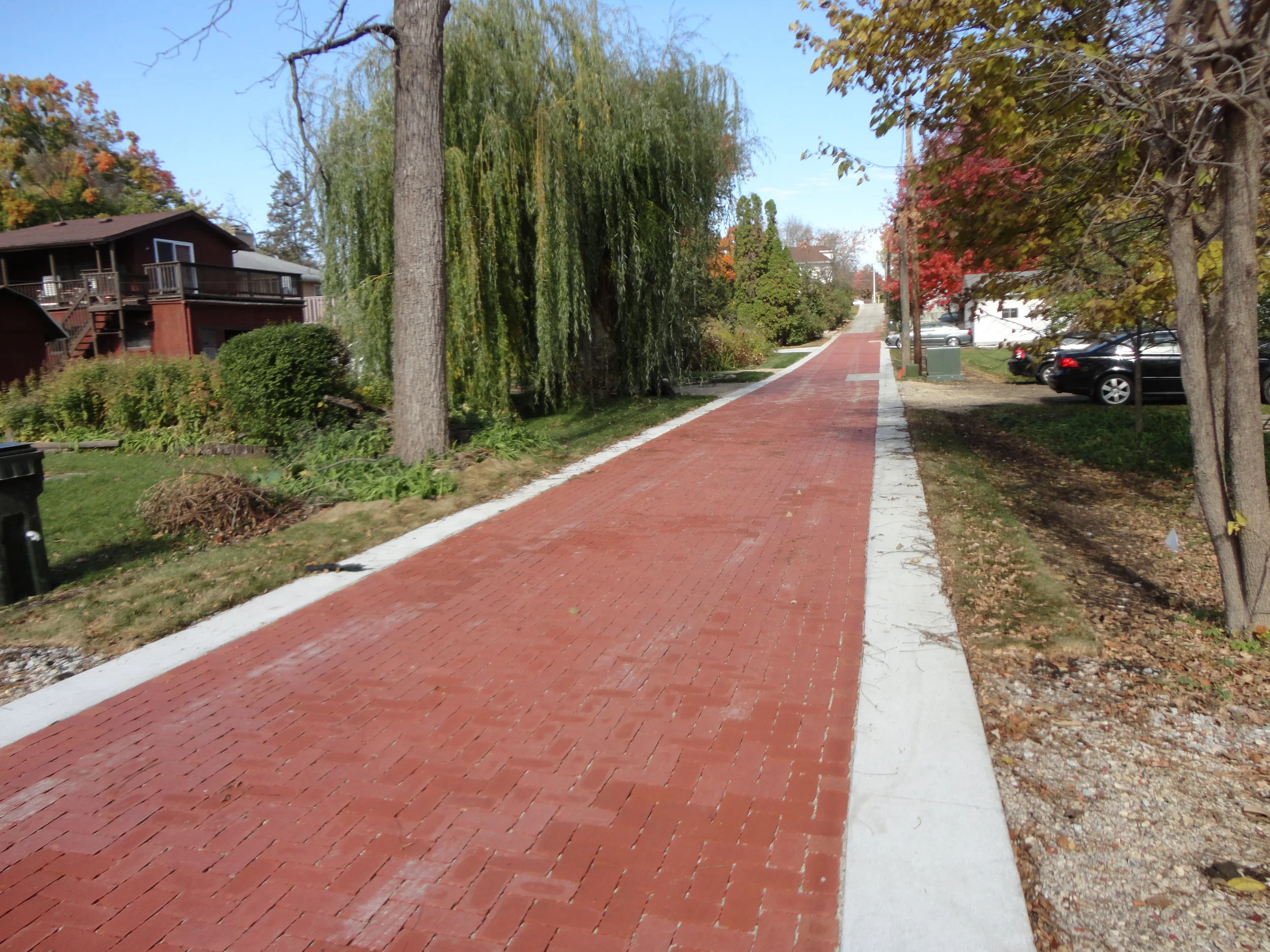 City of Cedar Falls Improving Water Quality with Permeable Pavement