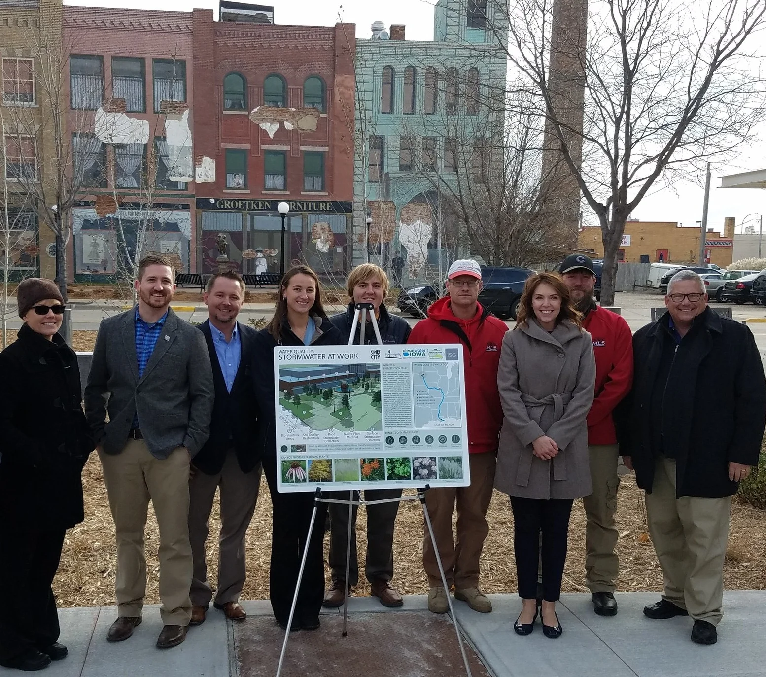 Historic Fourth Street District and Riverside Park Promote Water Quality with Recent Upgrades: Sioux City, Iowa 