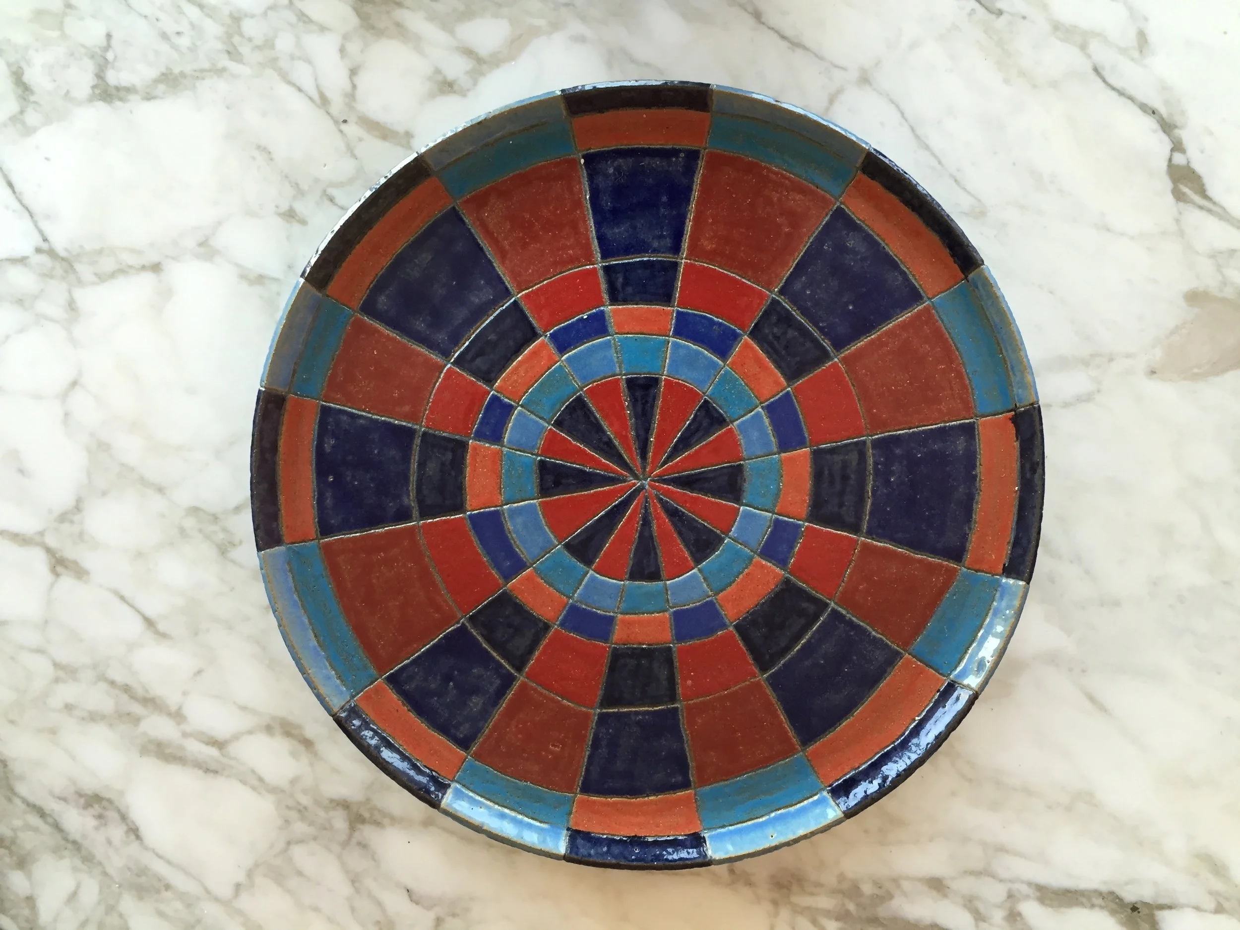 BULLSEYE PLATTER