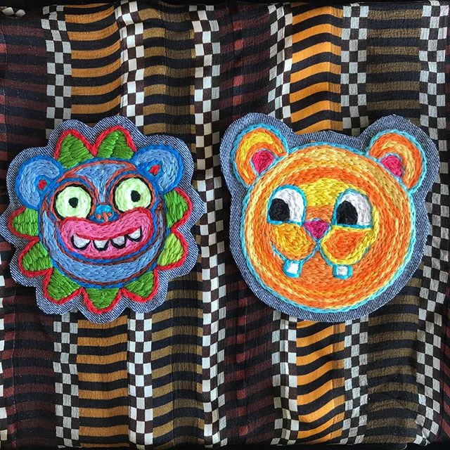 Happy Bear Patches
