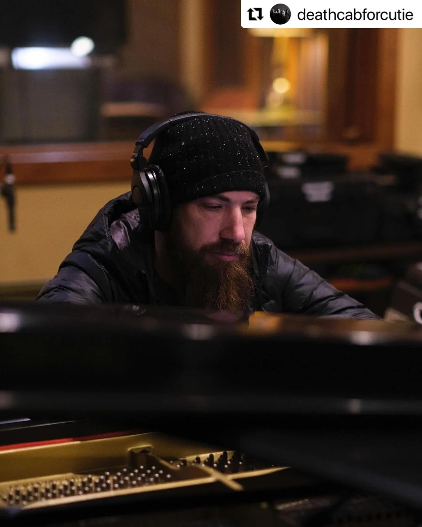 #Repost @deathcabforcutie with @use.repost
・・・
&lsquo;Asphalt Meadows (Acoustic)&rsquo; out tomorrow.&nbsp;

📸: @ryanthrower