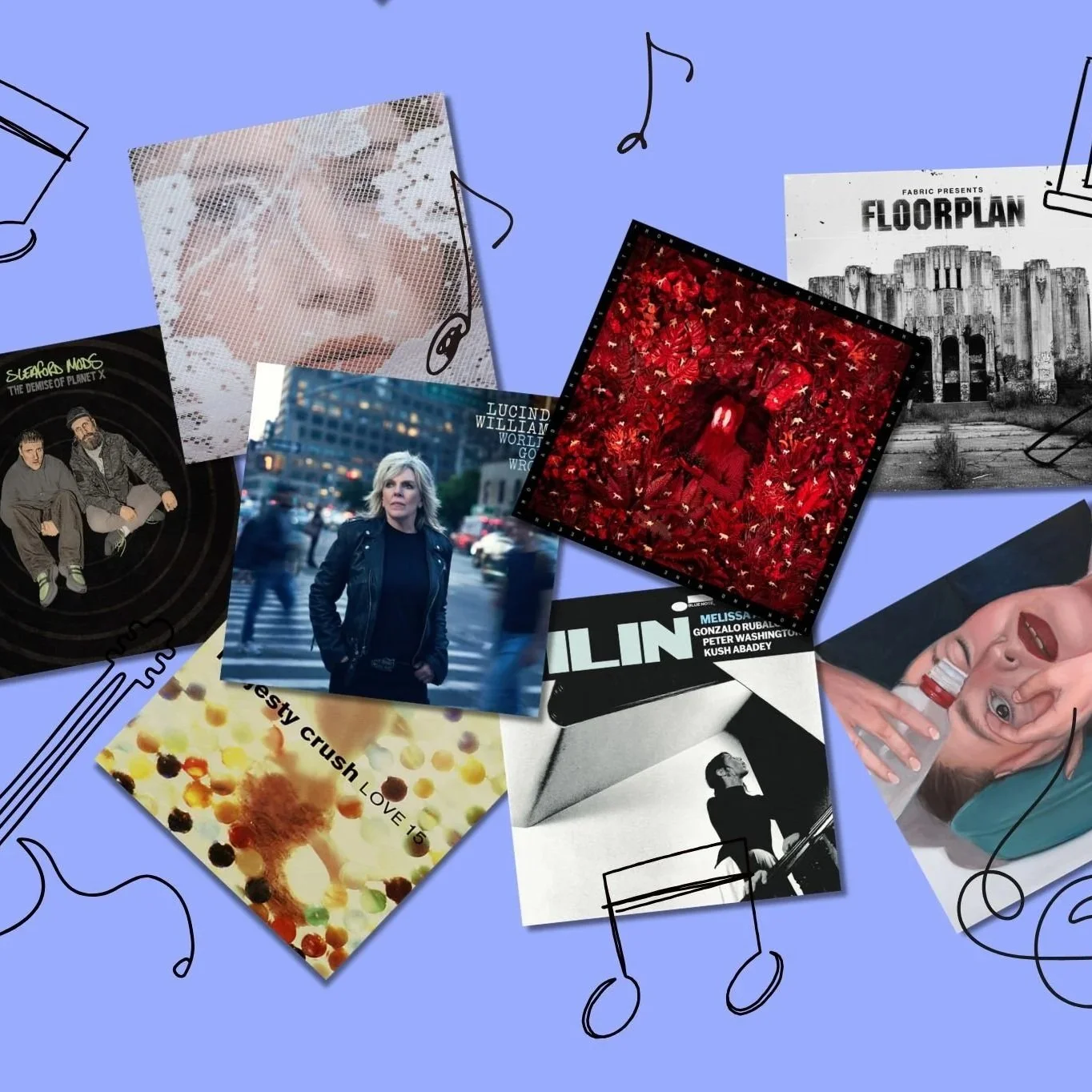 Iron &amp; Wine, Lucinda Williams, Dry Cleaning, Melissa Aldana, PONY ... 