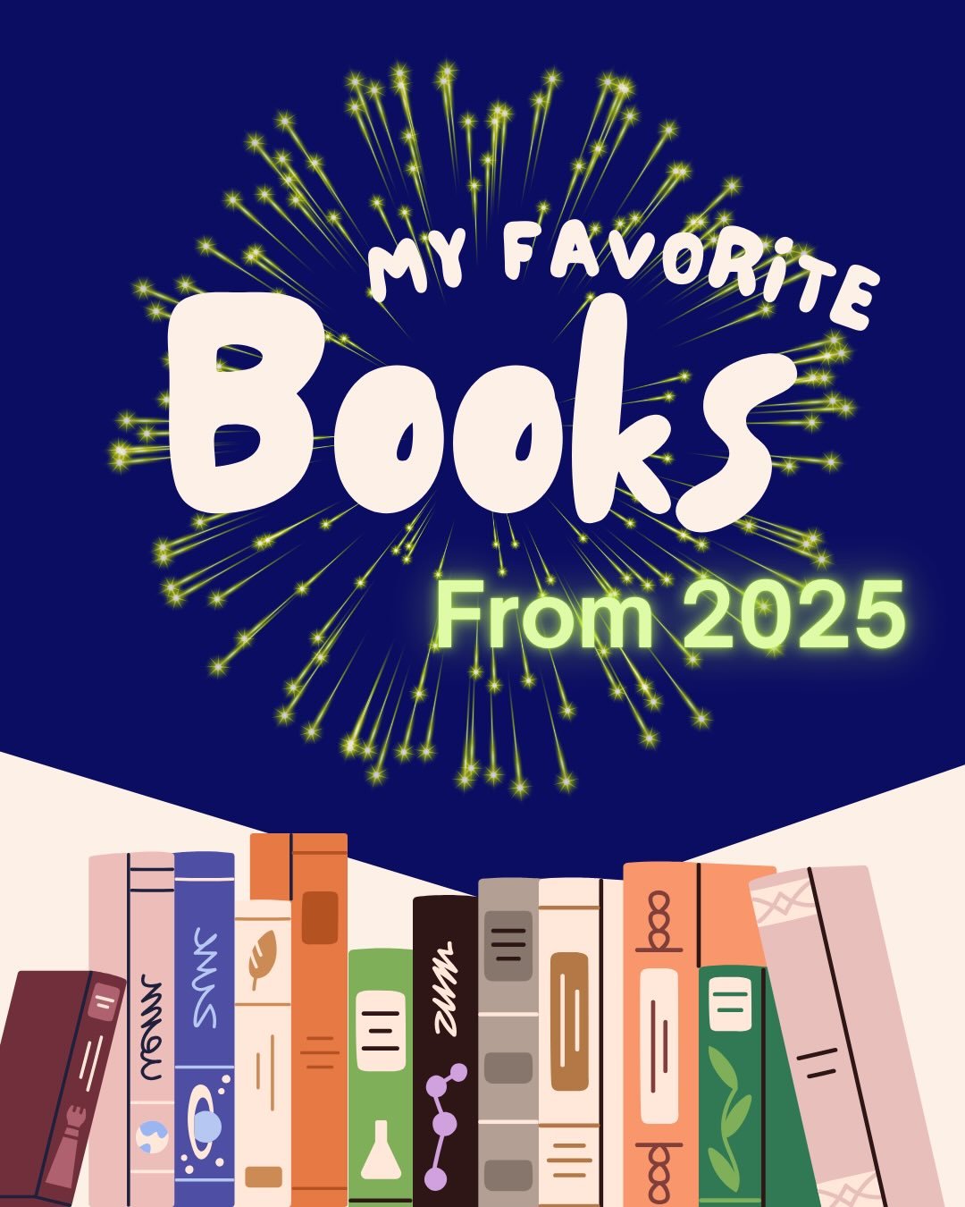 Achieved 111% of my reading goal! 61 books from my 55 book goal spent a lot of time with cozy books and binged whodunnits and there&rsquo;s nothing telling me that anything should change for 2026! 

Here are some of my faves from this year!