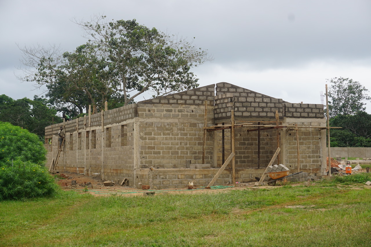 Gables added to the residence.