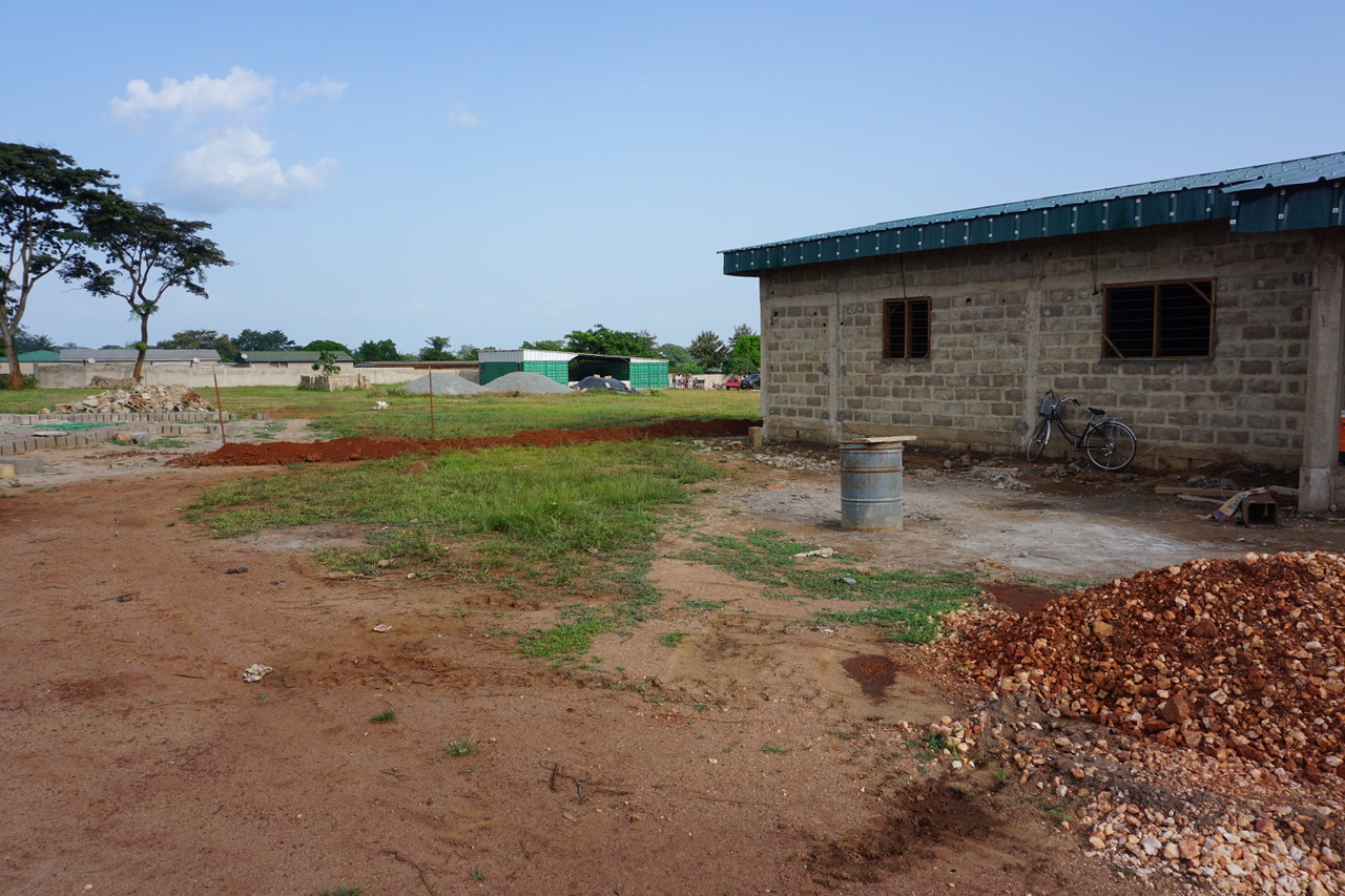 The work on the property. 