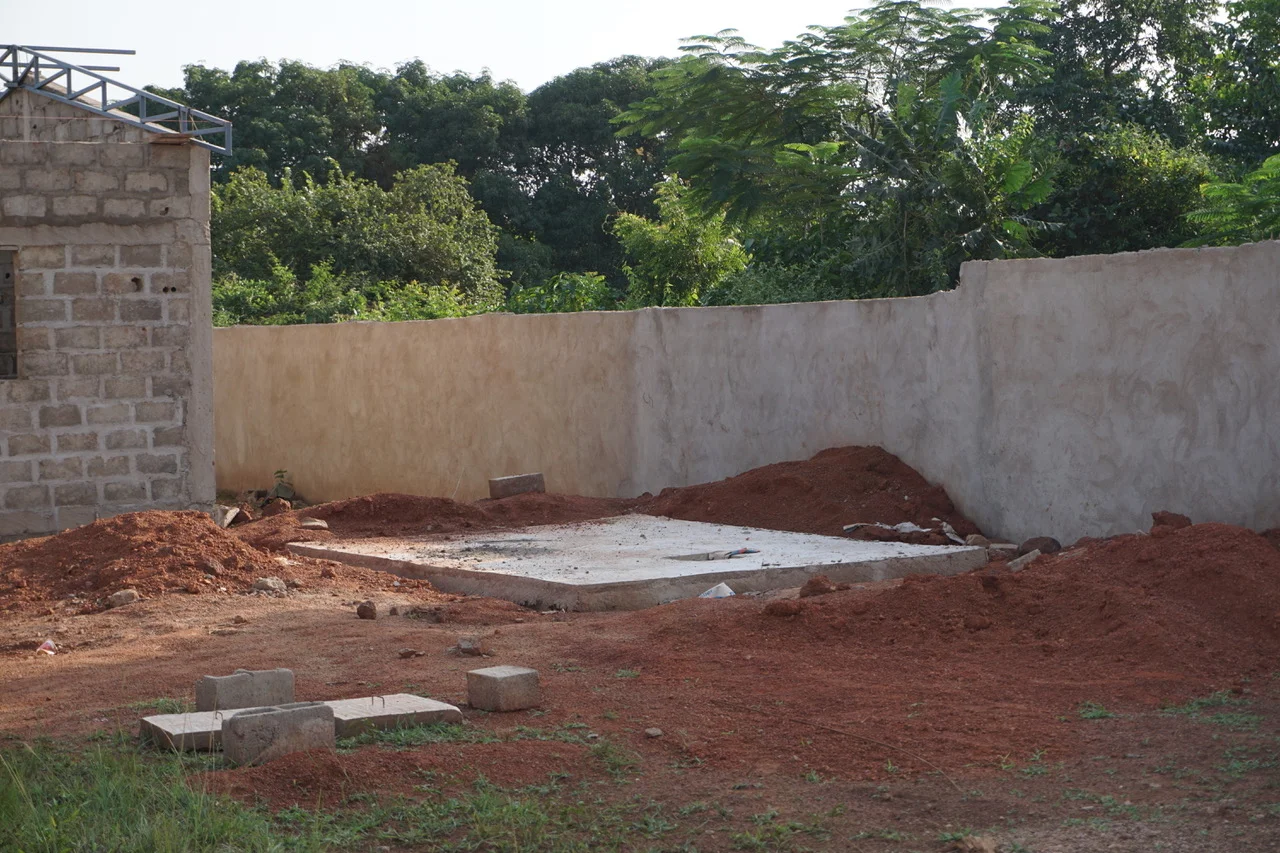  The top of the septic.&nbsp; 