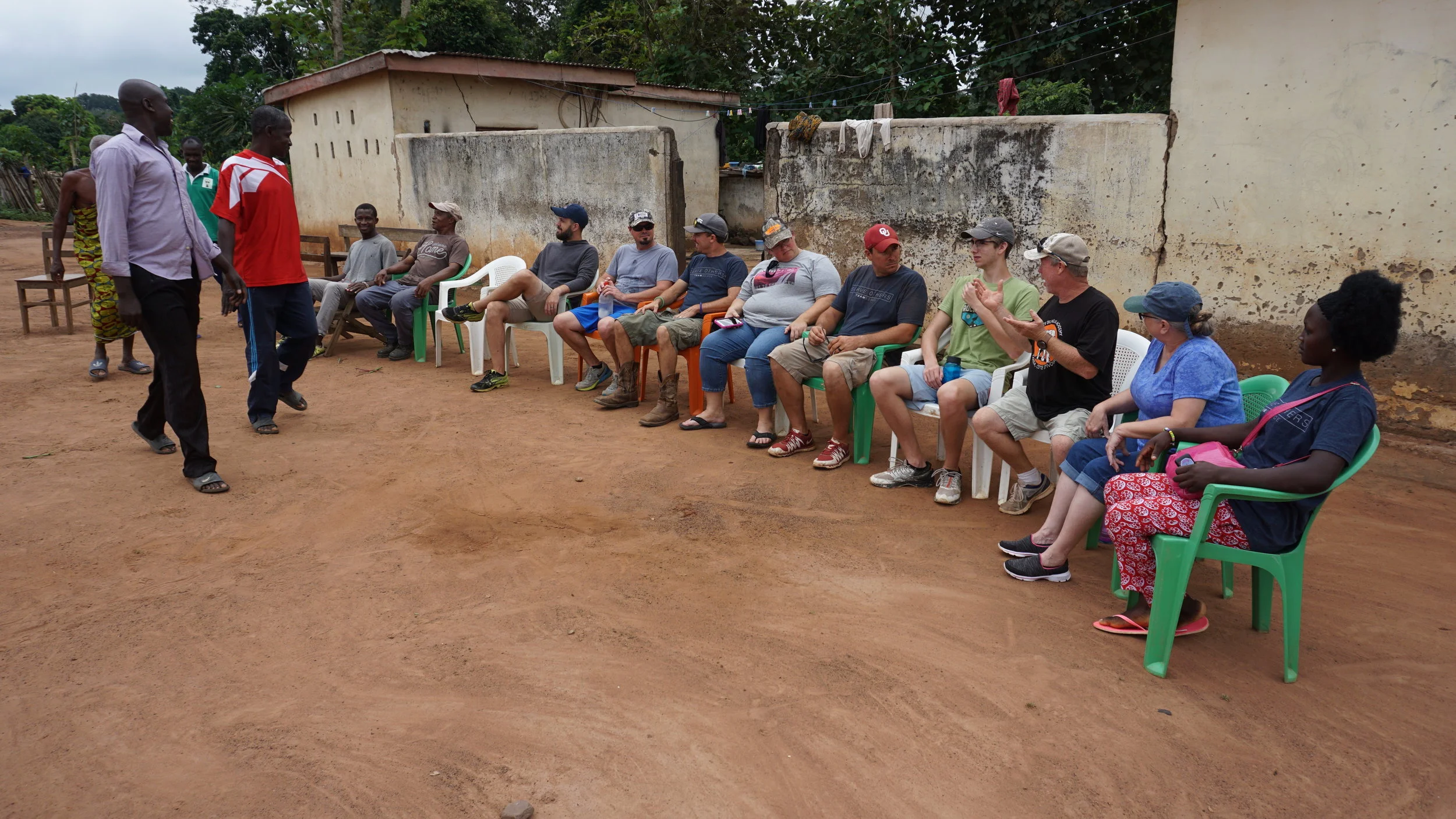 Meeting Village Leaders