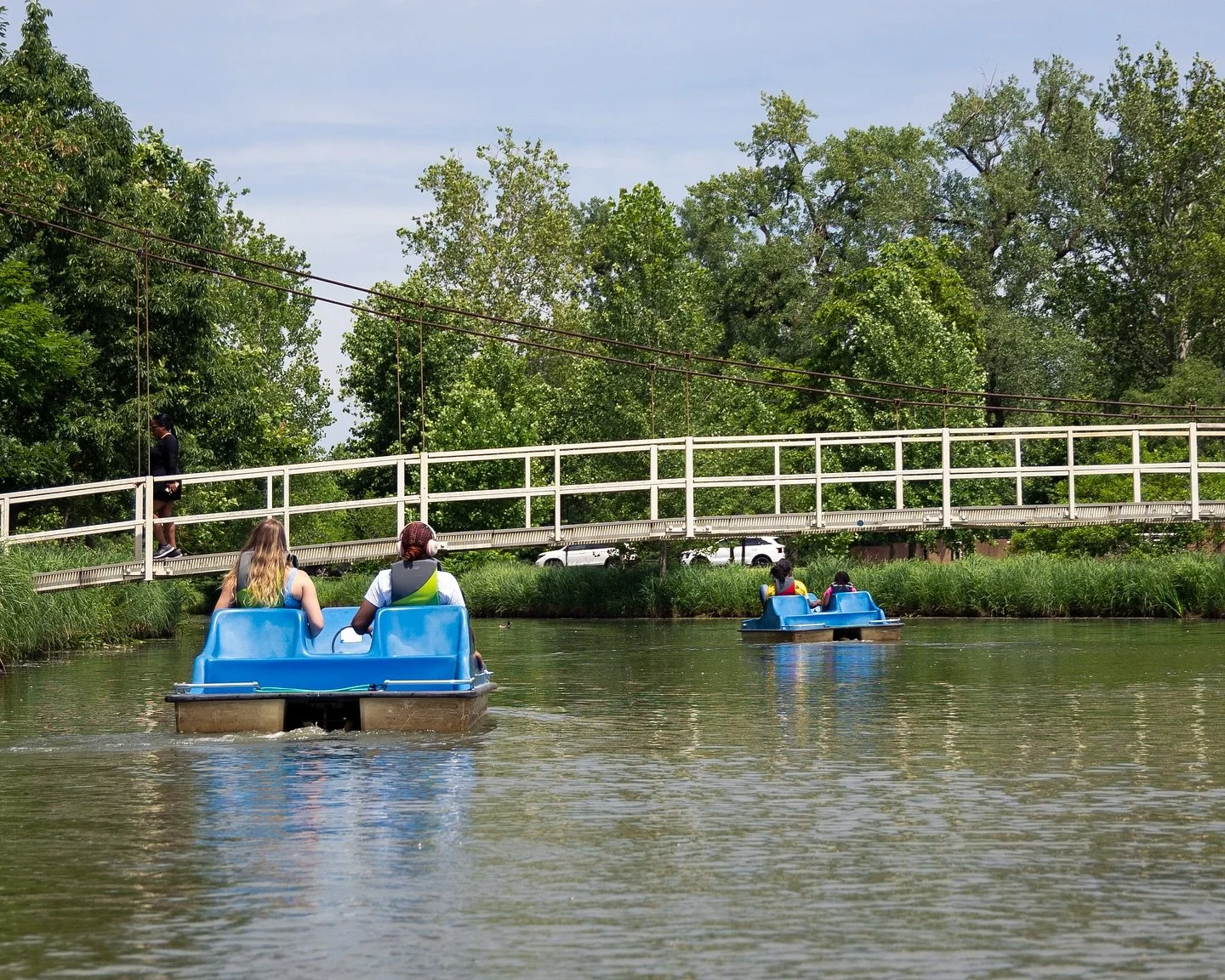 Weekend plans? We&rsquo;ve got you covered. Paddle at Forest Park or Simpson Lake, or take a bike out beneath the Arch! Rentals open all weekend.