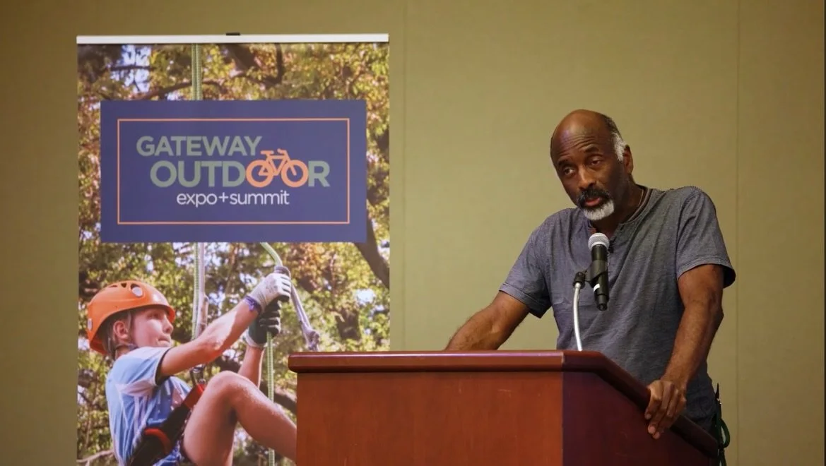 No. 8 of our Top 10 moments of the season: The Gateway Outdoor Expo! A weekend of swapping river stories, buying and selling gear, snapping photos at Canoe with Claus, and highlighted by hearing Eddy Harris, author of Mississippi Solo, deliver his ke