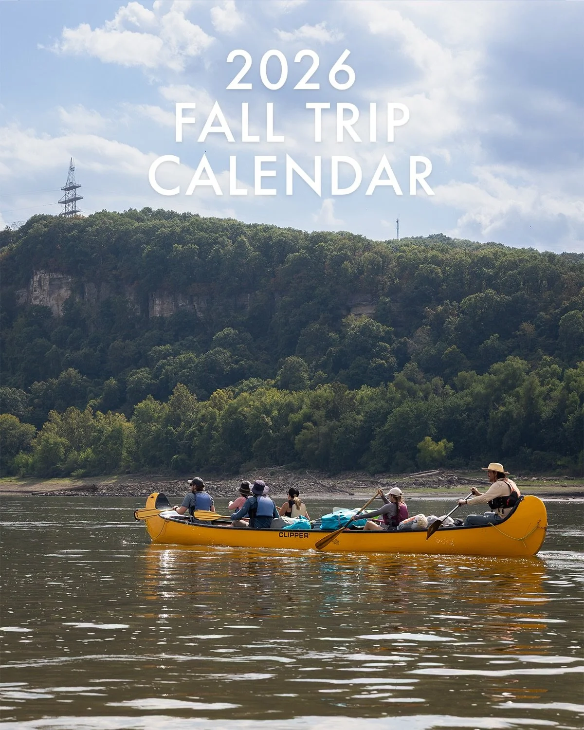 August - November single day trip calendar is now live on 2muddy.com!