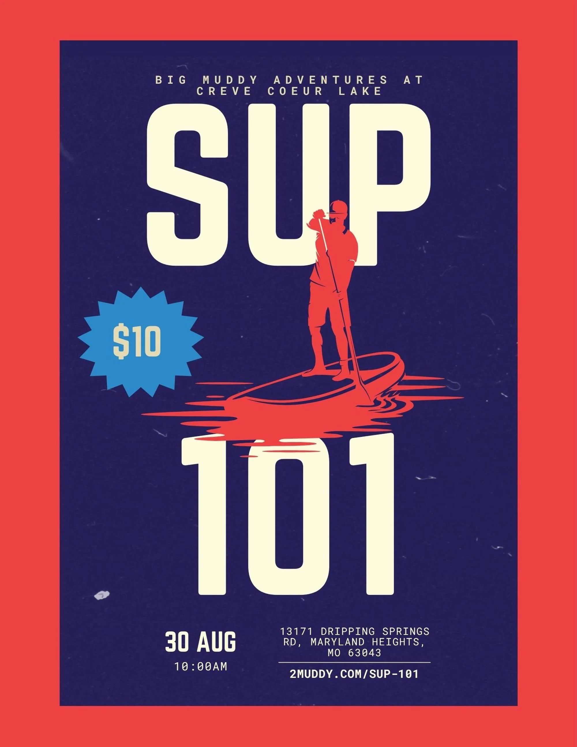 Get ready to make waves and grasp the art of Stand Up Paddleboarding in this 2-hour lesson that will leave you feeling like a pro! Join seasoned guide Jim Niehaus for this intro-level SUP 101 class. Perfect for beginners. Paddle, leash, lifejacket, a