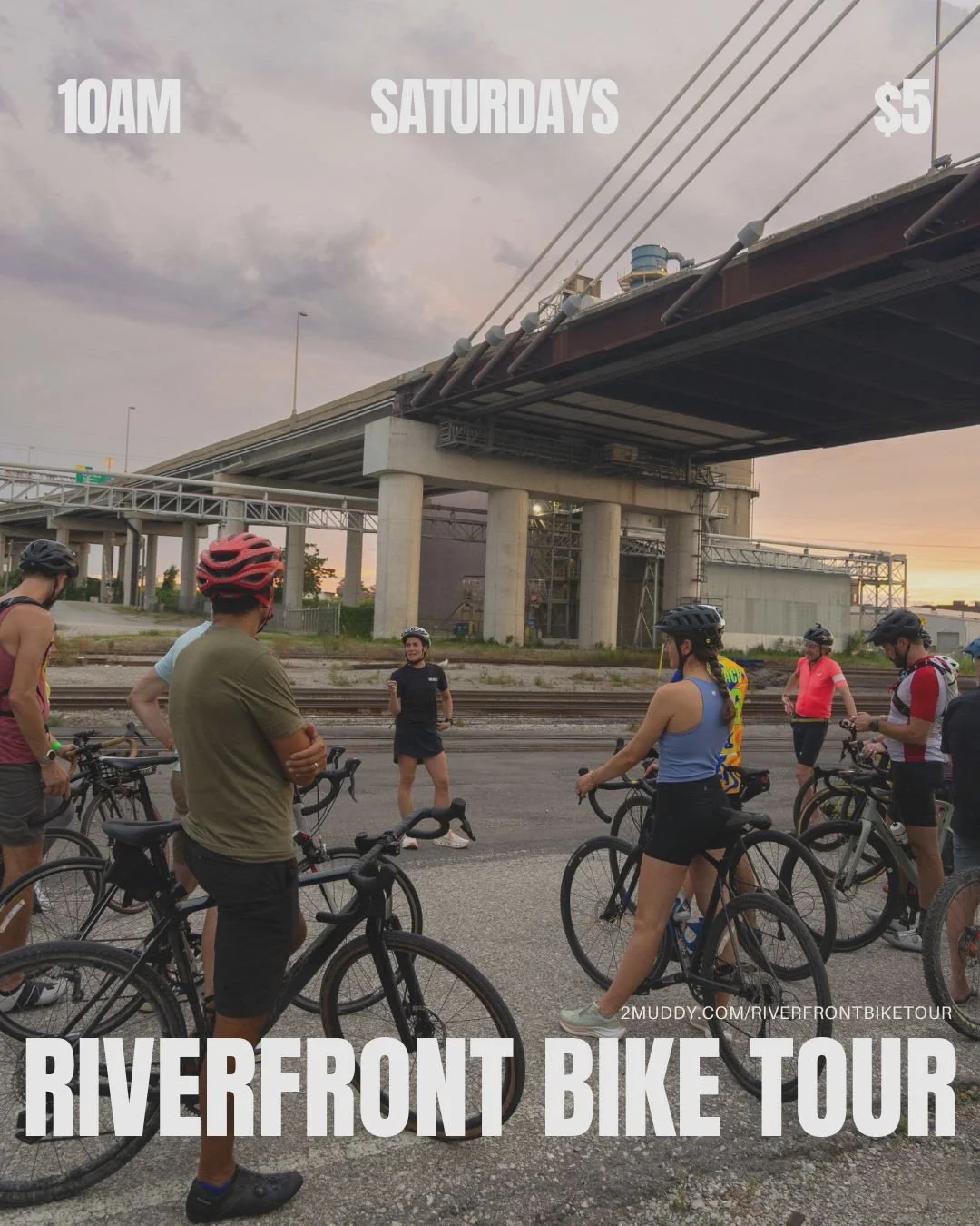 Get a new perspective of the riverfront on our Riverfront Bike Tour! Every Saturday now through the end of September, join one of the Missouri History Museum&rsquo;s See STL guides on a relaxed eight mile ride. 

🗓️ Saturdays at 10AM now through 9/2