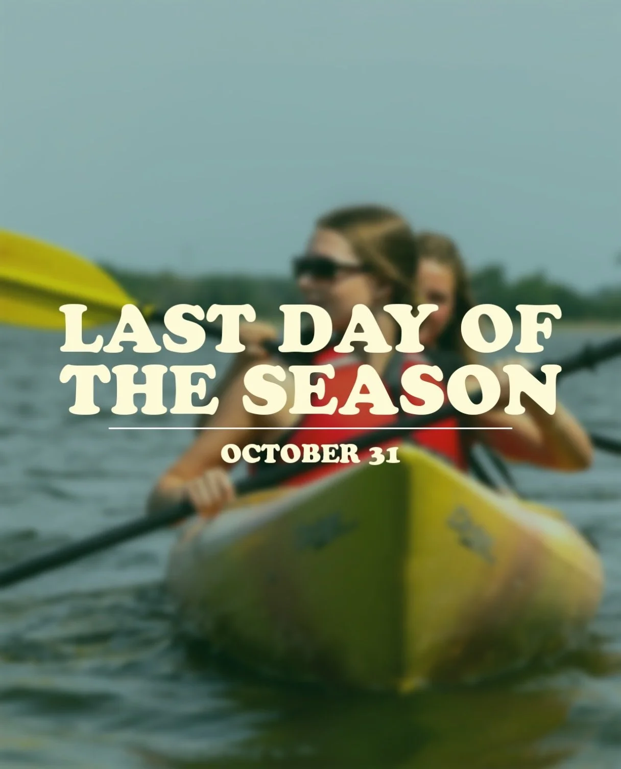 Last day for all rental locations! Start off your Halloween with a treat 🎃 Each of our rental locations will watch their final boats and bikes of the season go out tomorrow, October 31st. 

Stop by and visit us at:
&bull;Big Muddy Adventures at the 