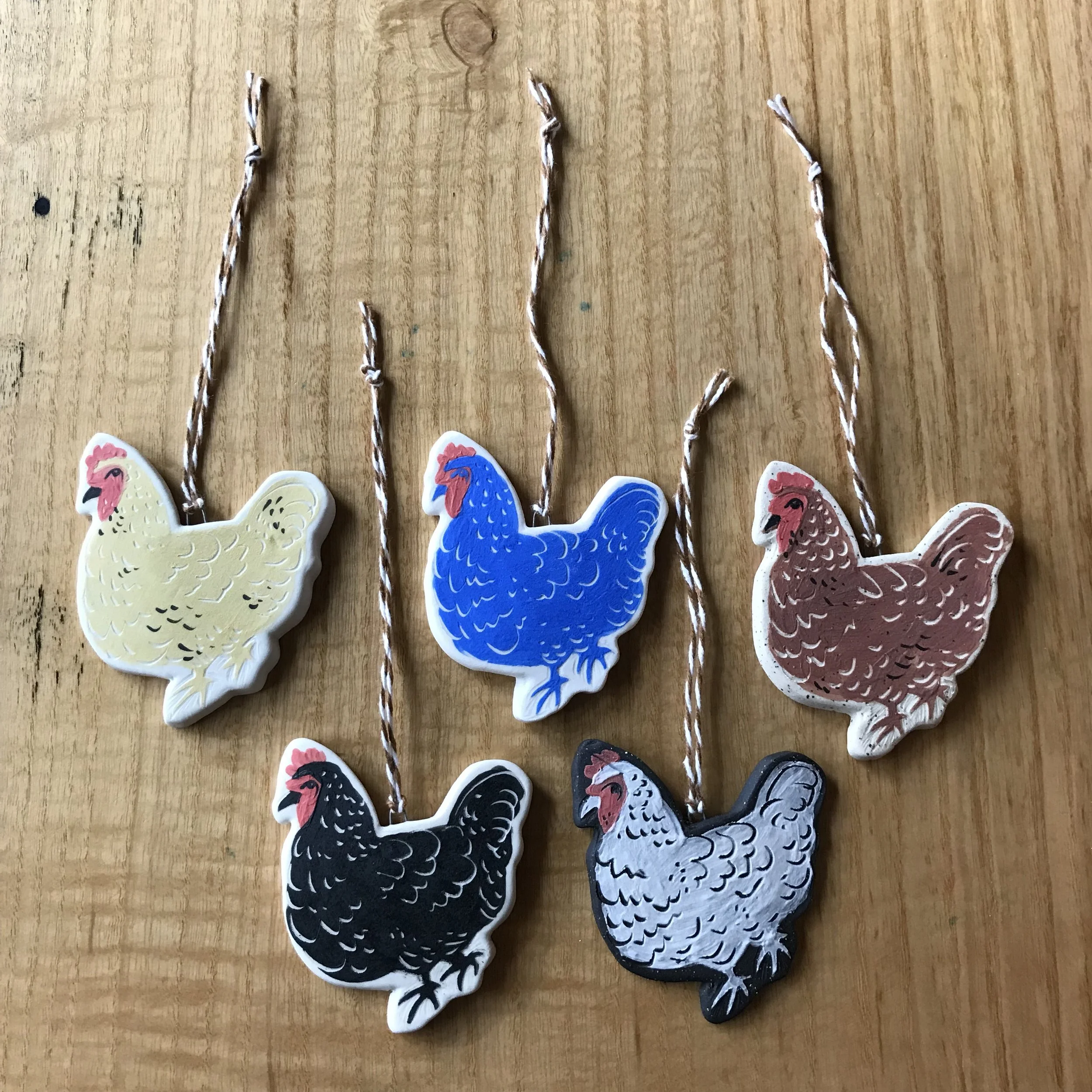 Chicken Ornaments