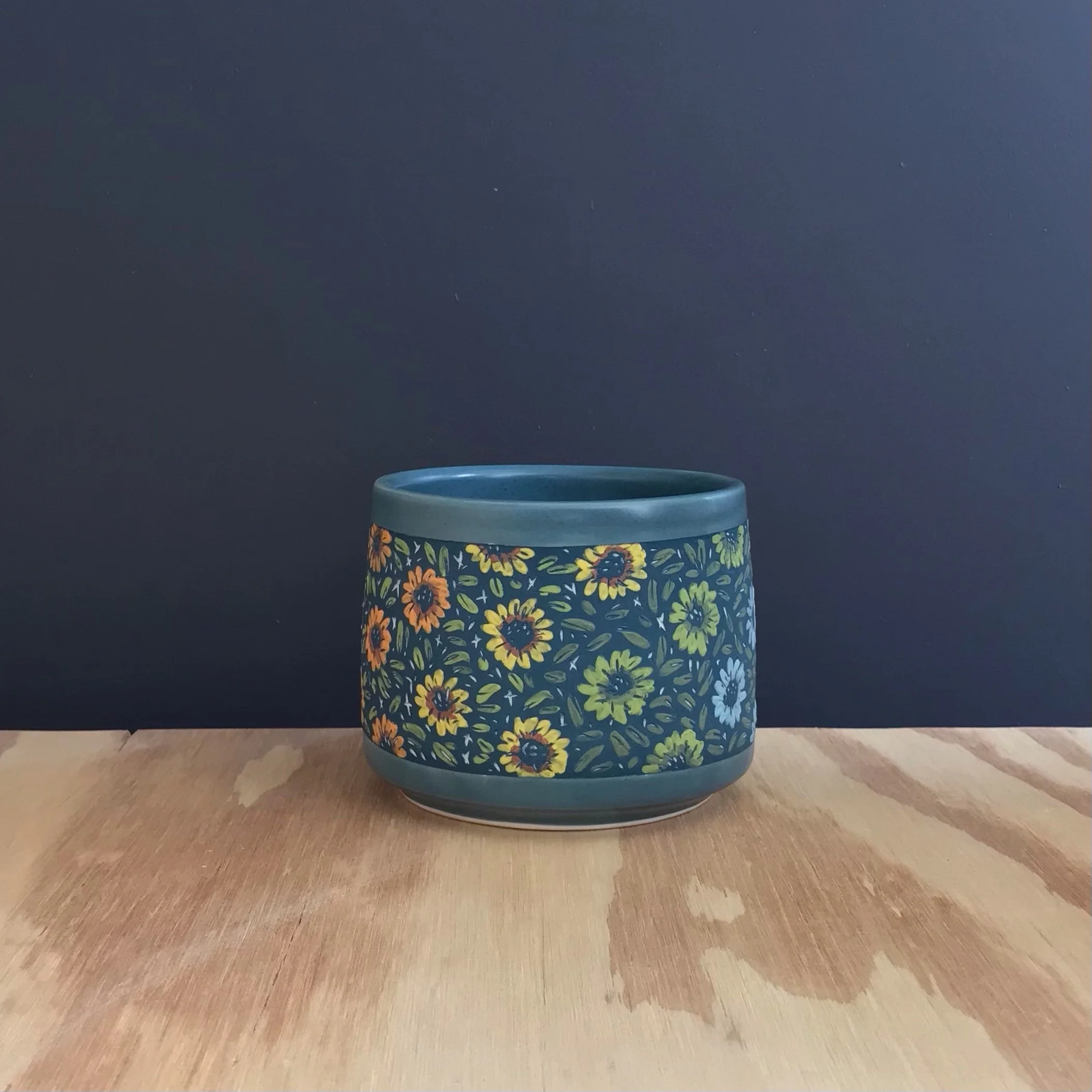 Floral mugs