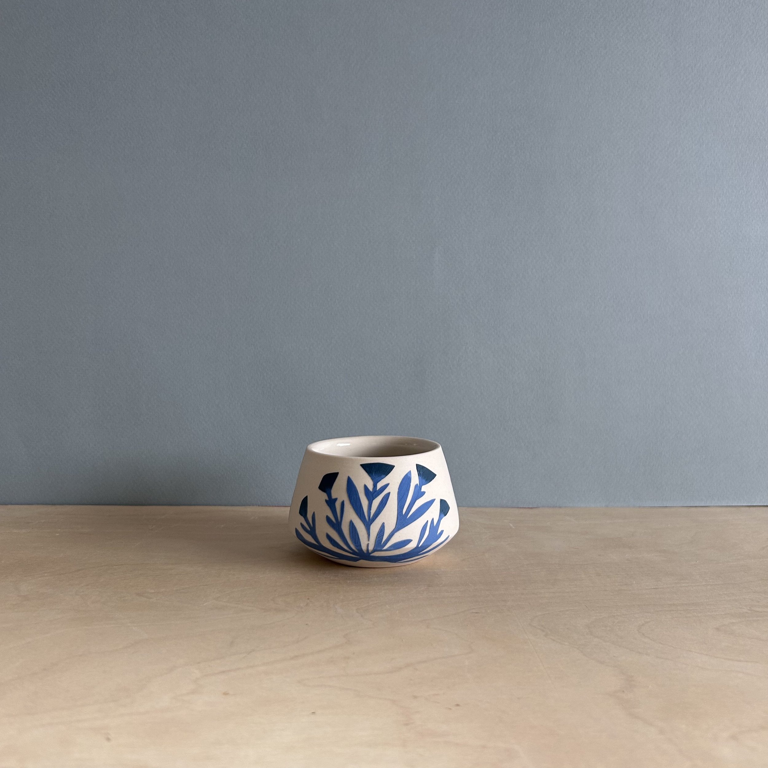 Floral Block Sipper 1