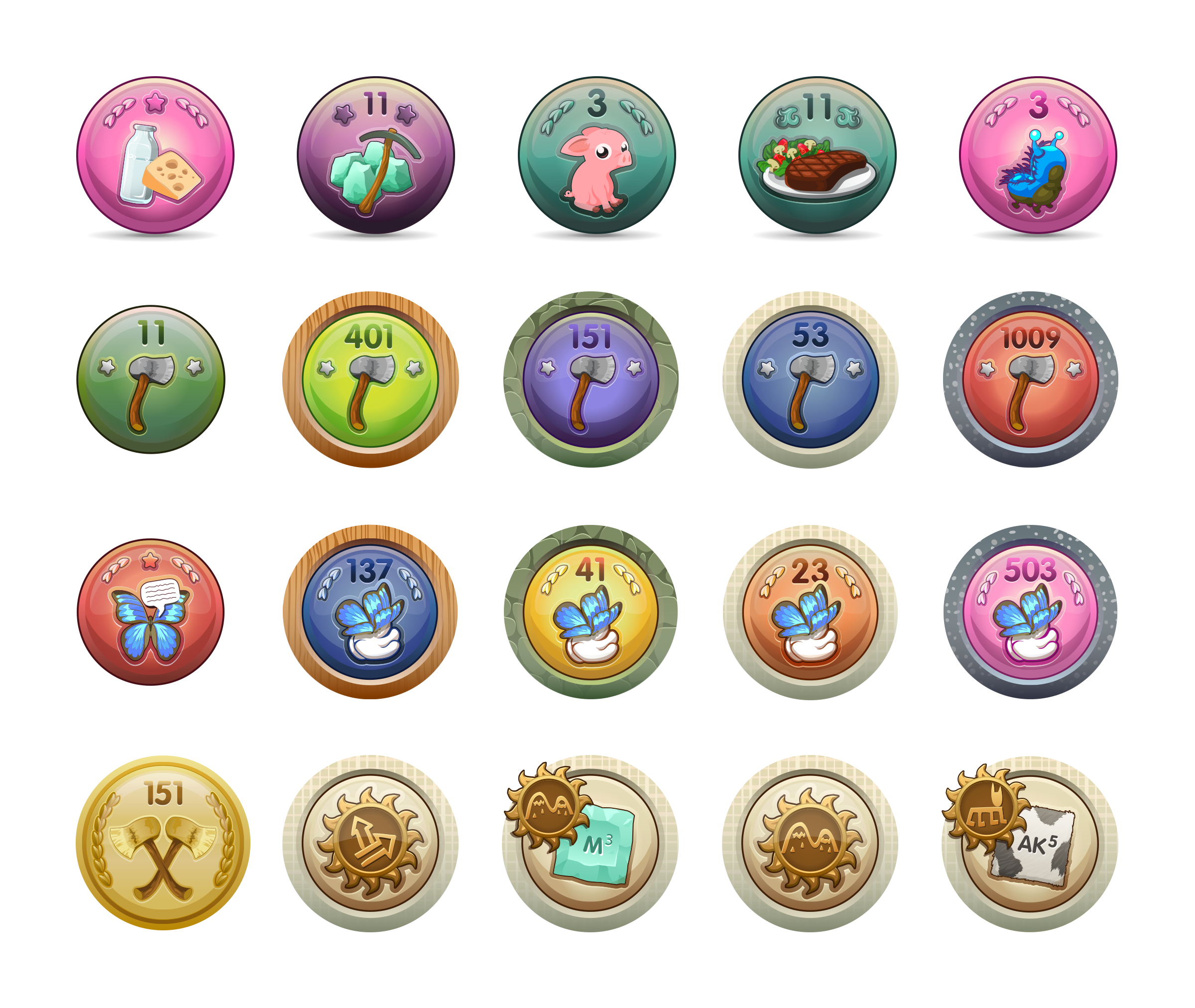 Glitch Award Badges System
