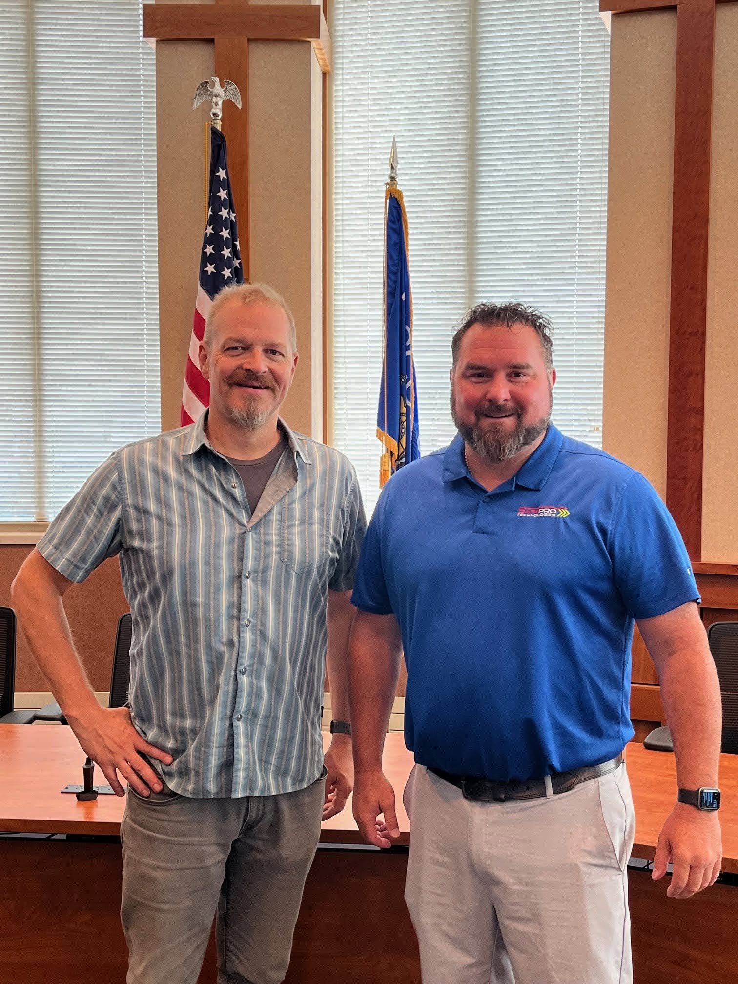 Coburn with Paul Eckert.jpg