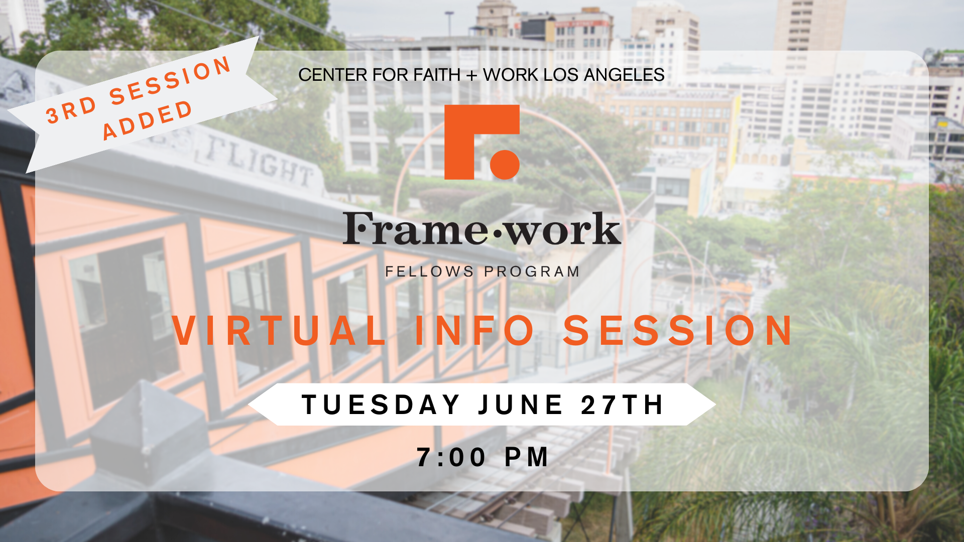2023 Framework Fellows Virtual Info Session - June 27th *3rd Session Added*