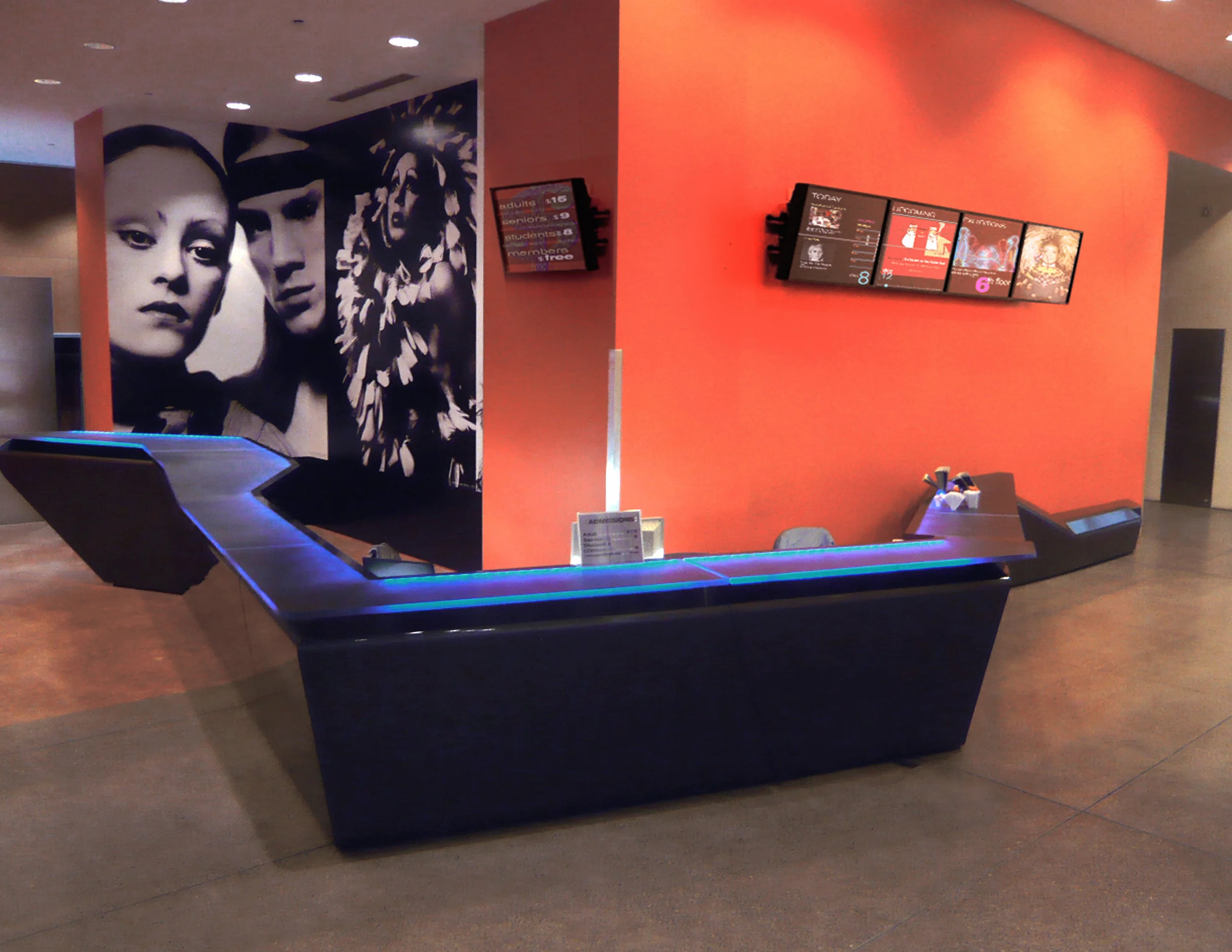 THE ANDY WARHOL MUSEUM RECEPTION DESK