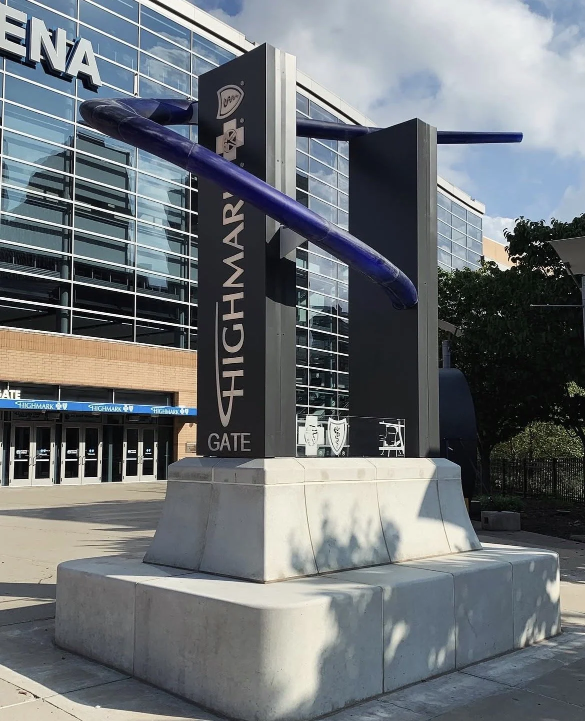 PPG Paints Arena HighMark Gates Sign