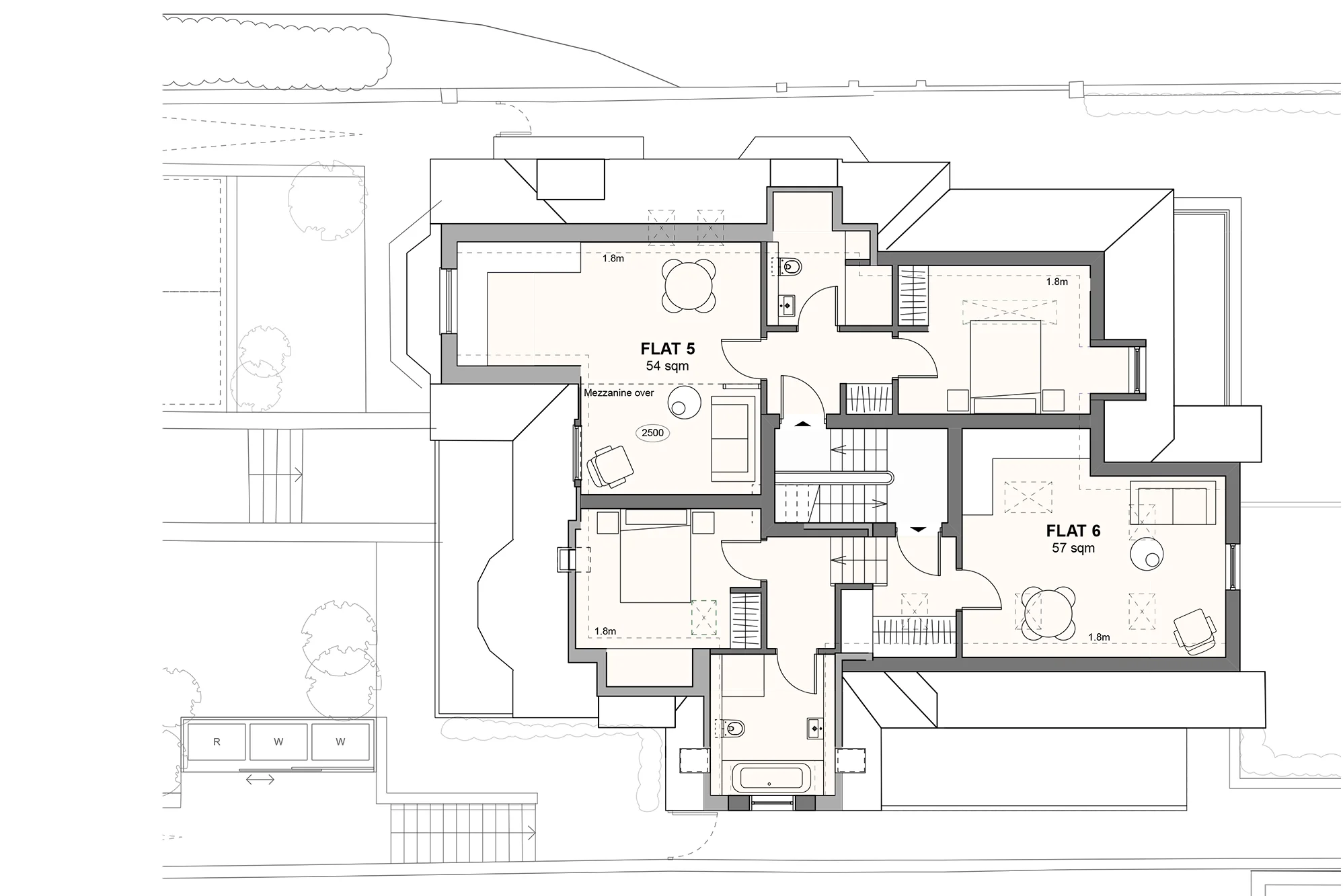 Proposed Second Floor Plan
