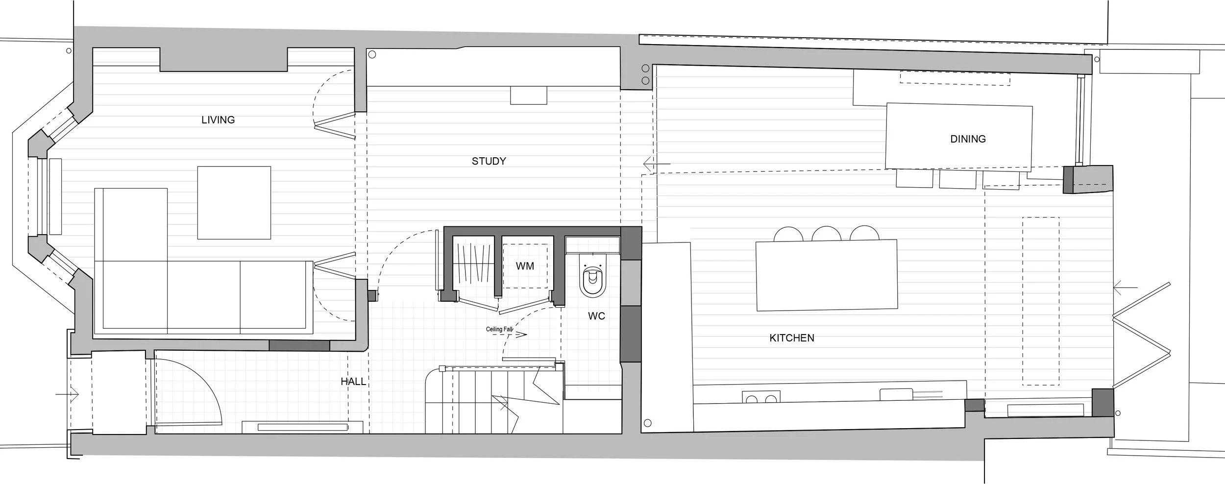 Proposed ground floor plan