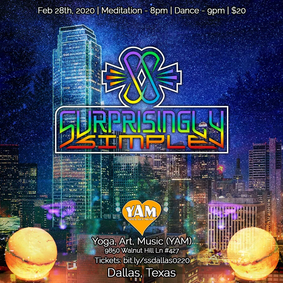 Dallas Dance, Meditation + Music with SurprisinglySimple